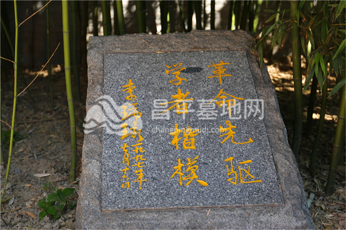 节地葬墓碑
