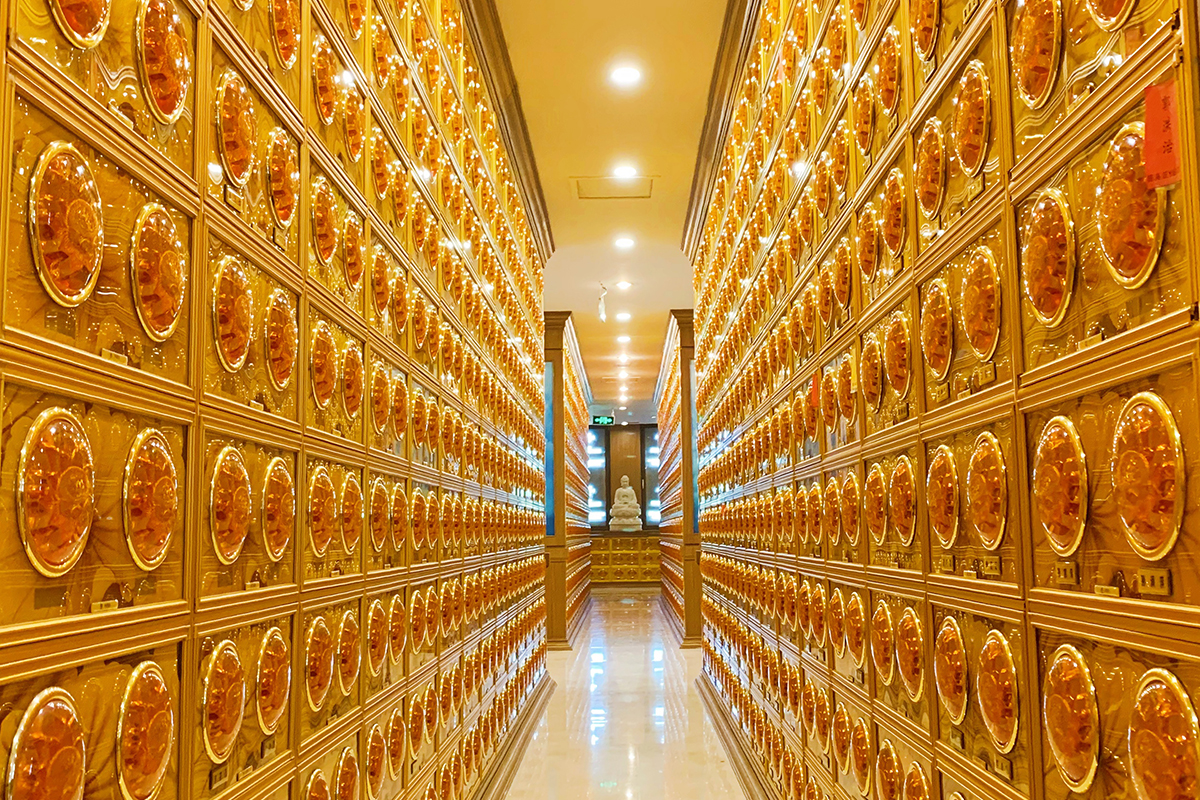 玉佛寺寝宫走廊